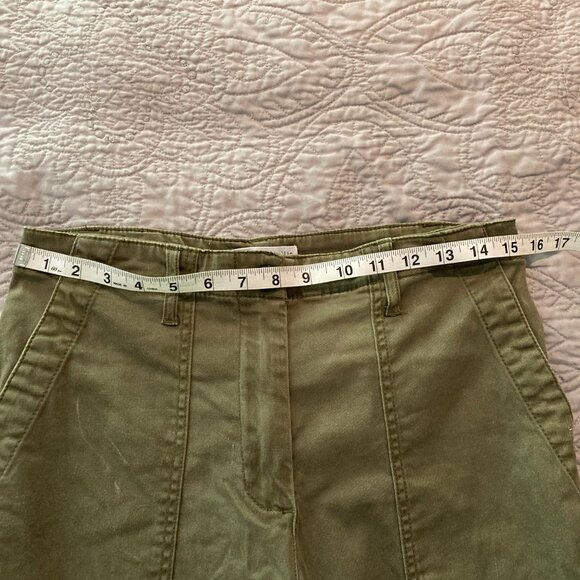 Army green khaki cargo pants size M. - Picture 7 of 8